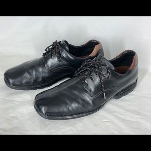 💥 Cole Haan Zeno black leather sneakers lace 11.5